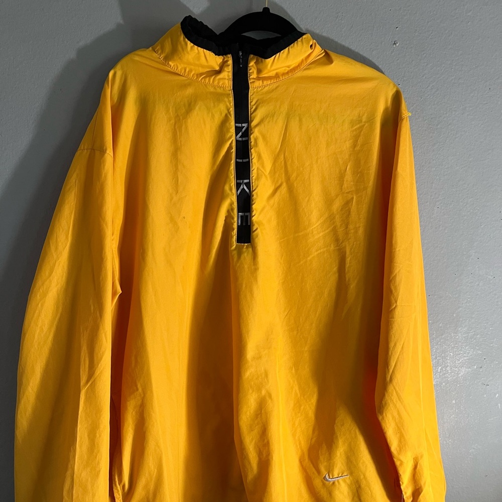 Nike Yellow Windbreaker Jacket